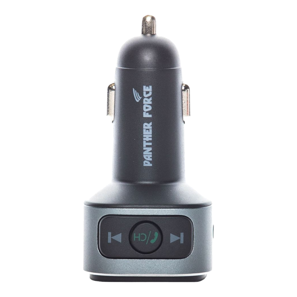 Panther Force 18W Wireless FM Car Kit with Type-C Car Charger (Multi-Light) – PF48 | Fast Charging, FM Transmitter, and LED Design Panther Force 18W Wireless FM Car Kit with Type-C Car Charger (Multi-Light) – PF48 | Fast Charging, FM Transmitter, and LED Design